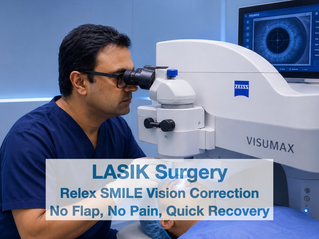 Best LASIK Eye Surgery Hospital in Delhi